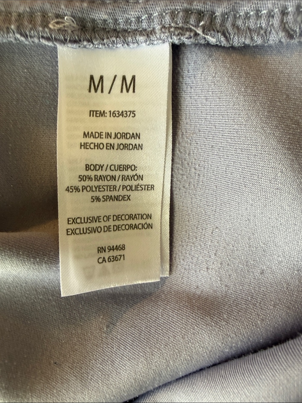 Women's Lavender Relaxed Crewneck Sweatshirt - Picture 7 of 8